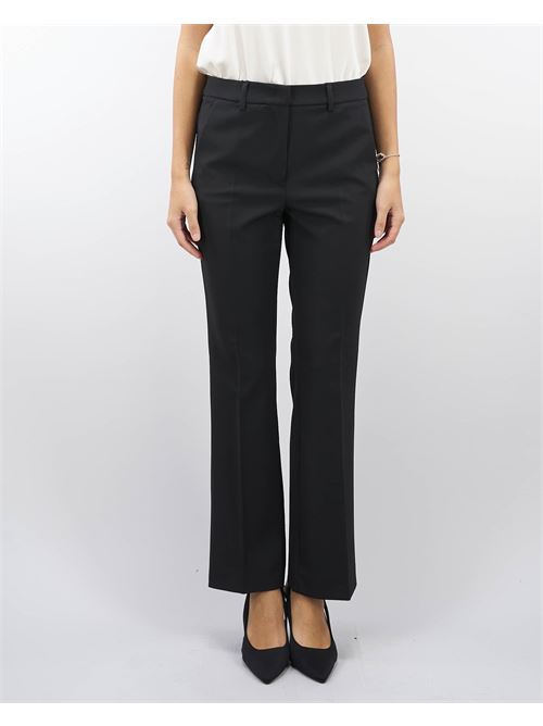 Pantalone dritto in lana tecnica Max Mara Weekend MAX MARA WEEKEND | Pantalone | ESTASI3